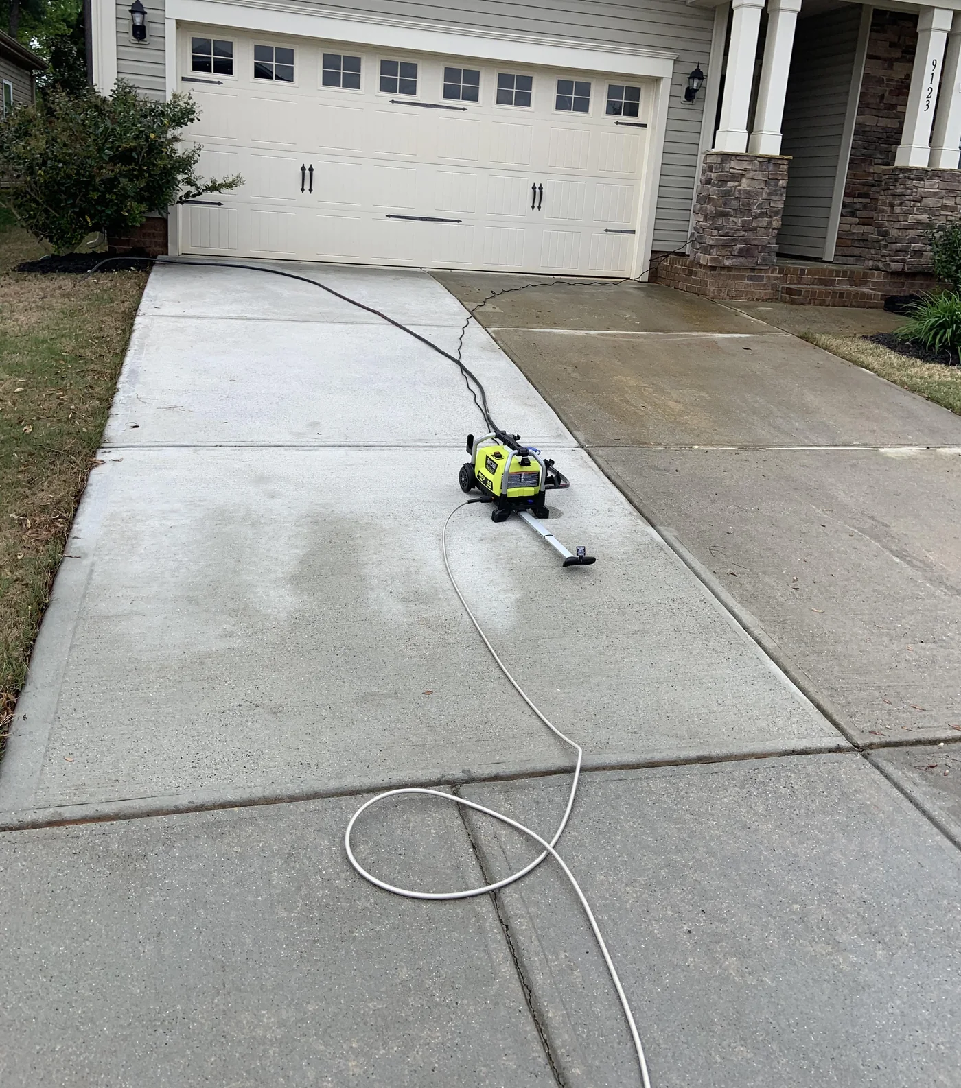 Pressure washing service image